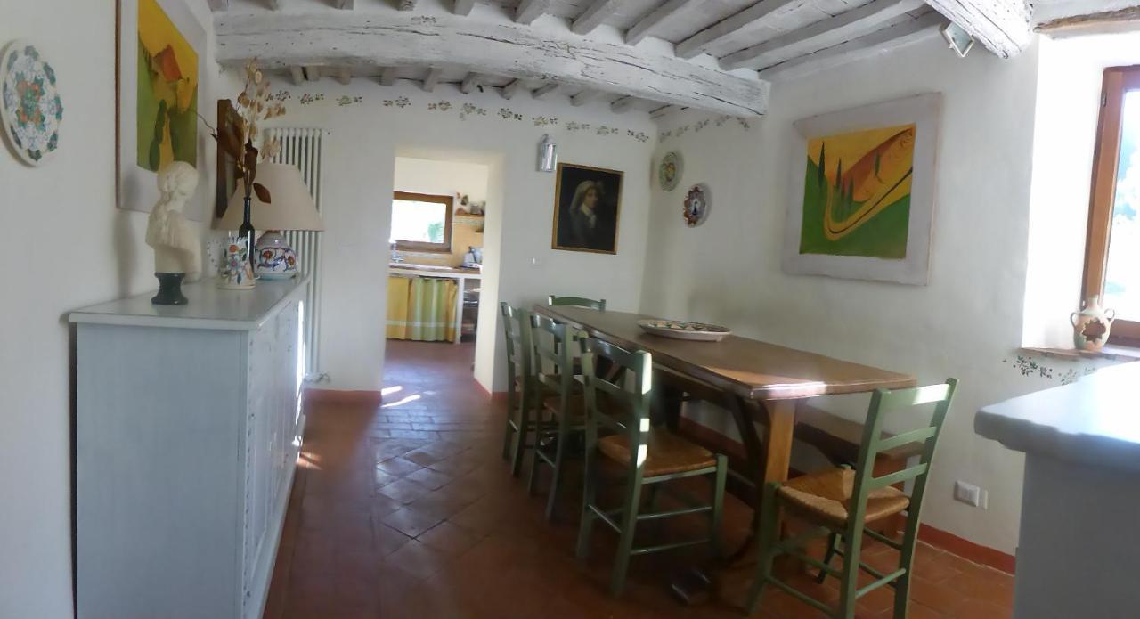 Podere Pian Di Cava Castelnuovo di Val di Cecina Exteriör bild